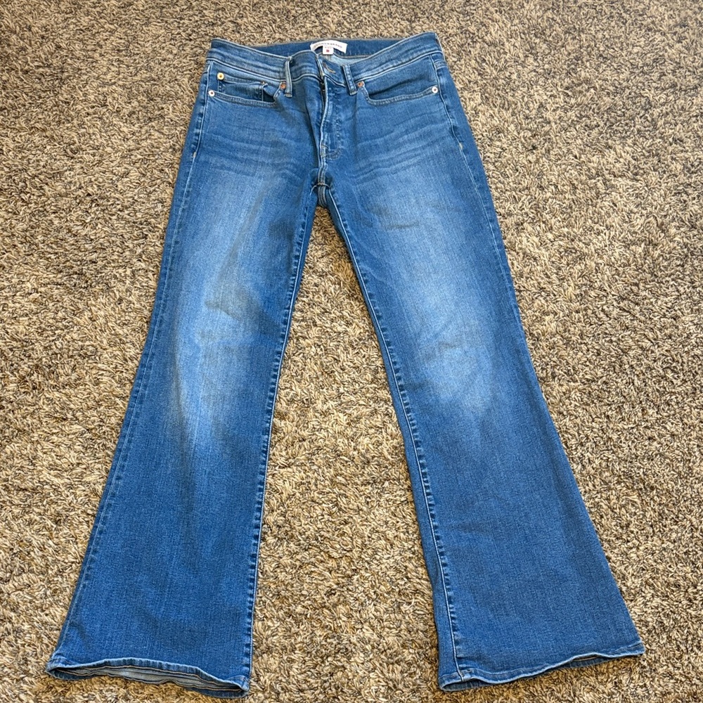 Lucky Brand Sweet Mid Rise Flare 10/30 R